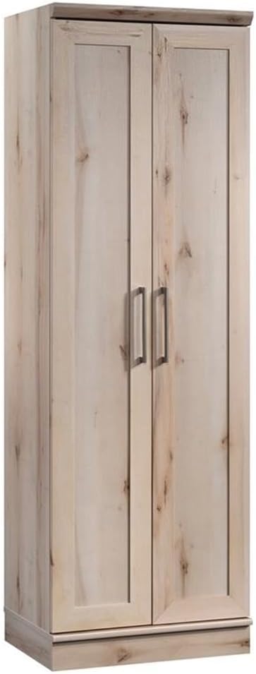 Sauder HomePlus Storage Cabinet/ Pantry cabinets, Soft White finish