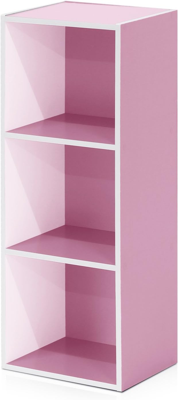Furinno Luder Bookcase / Book / Storage , 5-Tier, White
