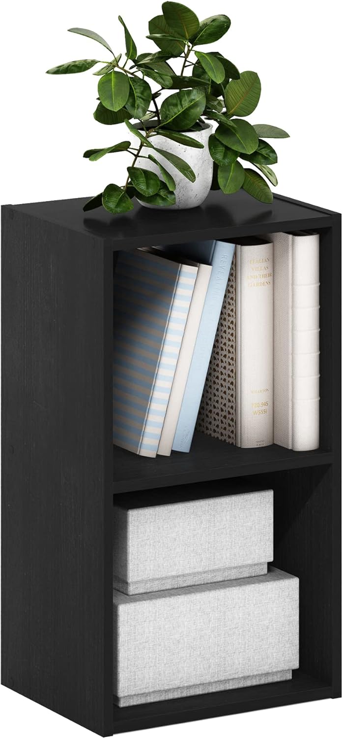 Furinno Luder Bookcase / Book / Storage , 5-Tier, White