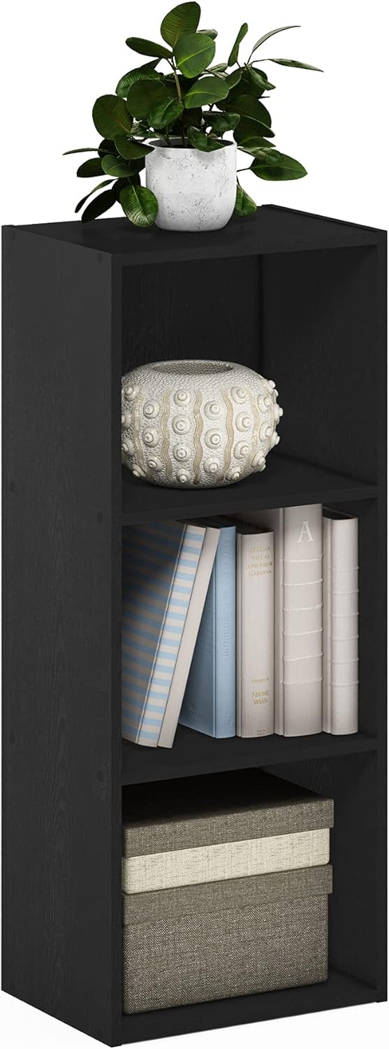 Furinno Luder Bookcase / Book / Storage , 5-Tier, White