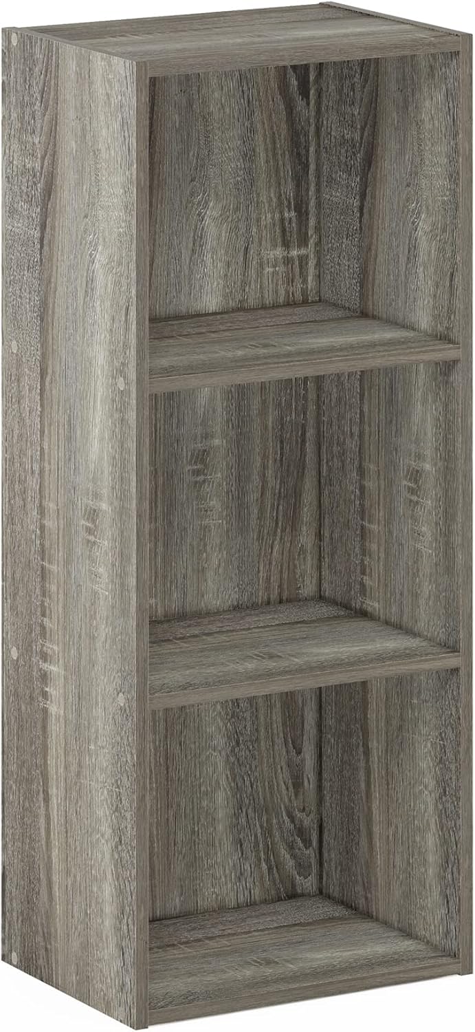 Furinno Luder Bookcase / Book / Storage , 5-Tier, White